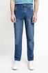 The Mid Wash Tapper Fit Jeans